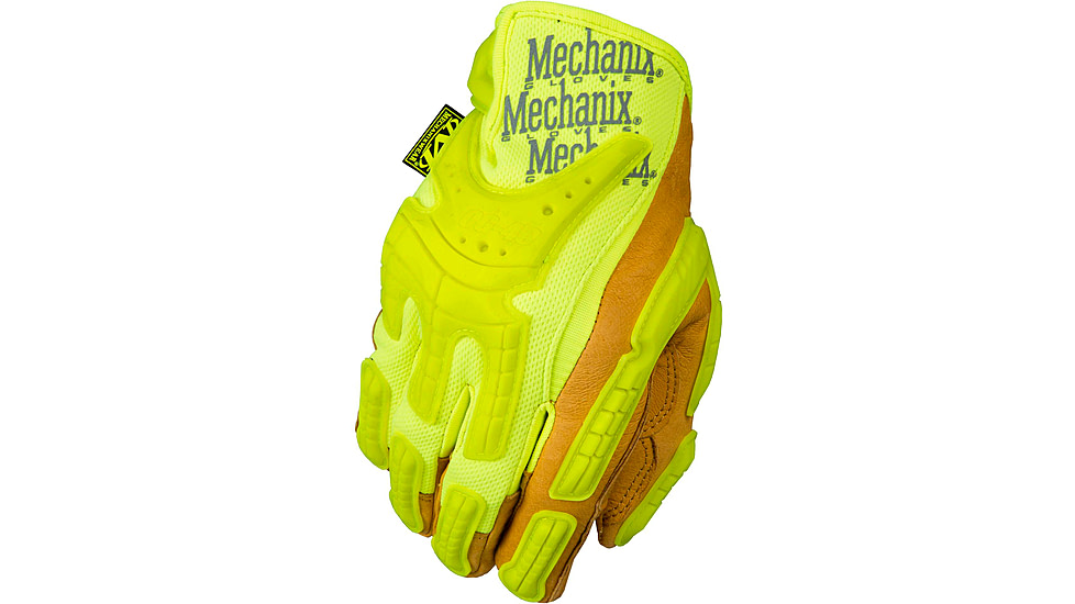 Mechanix Wear Commercial Grade Heavy Duty Glove - Mens, Hi-Viz Yellow, Small, CG40-91-008