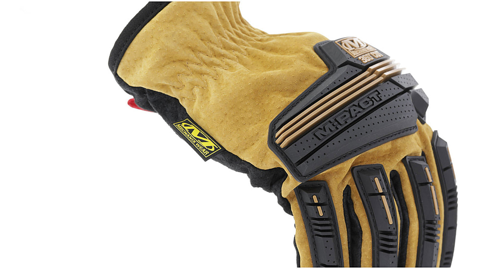 Mechanix Wear Durahide M-Pact Driver C4-360 Gloves - Mens, Black/Brown, Extra Large, LDMPLT-X75-011