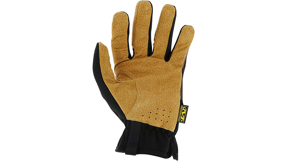 Mechanix Wear Leather Fastfit Glove - Mens, Tan, Small, LFF-75-008