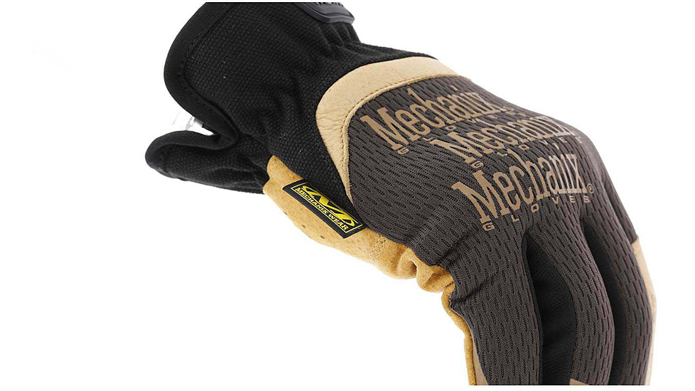 Mechanix Wear Leather Fastfit Glove - Mens, Tan, Small, LFF-75-008