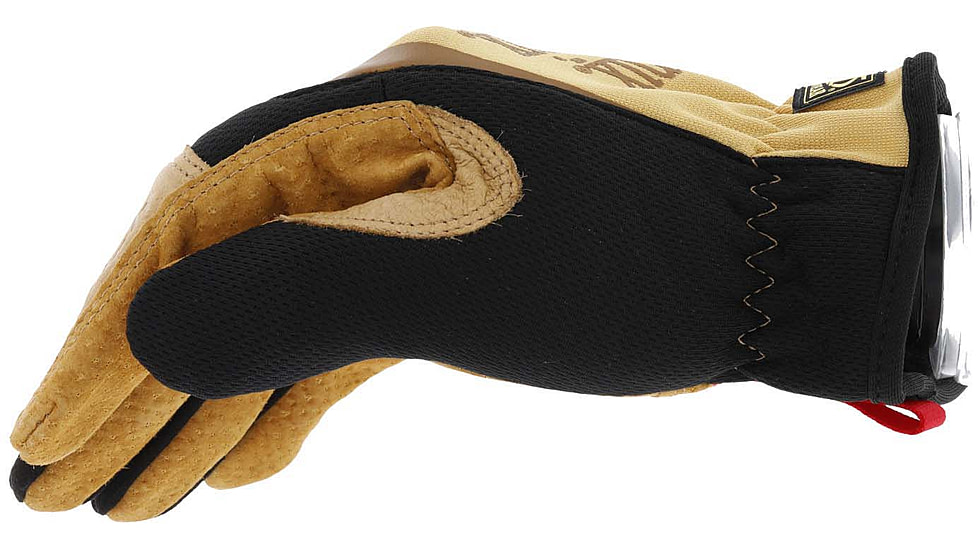 Mechanix Wear Leather Fastfit Glove - Mens, Tan, Small, LFF-75-008