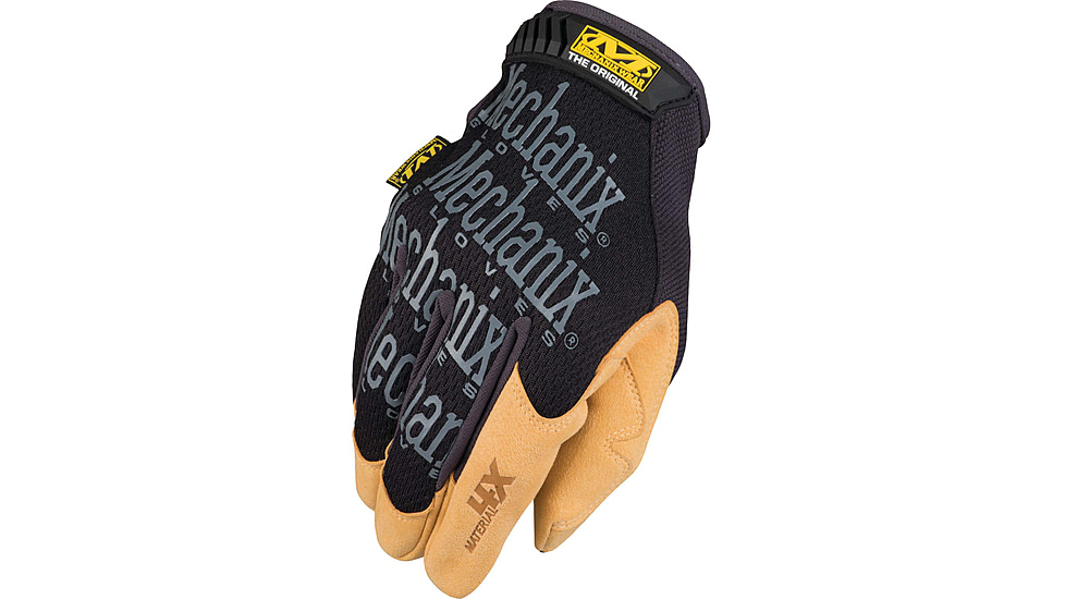 Mechanix Wear Material4x Original Glove - Mens, Black/Yellow, 2XL, MG4X-75-012