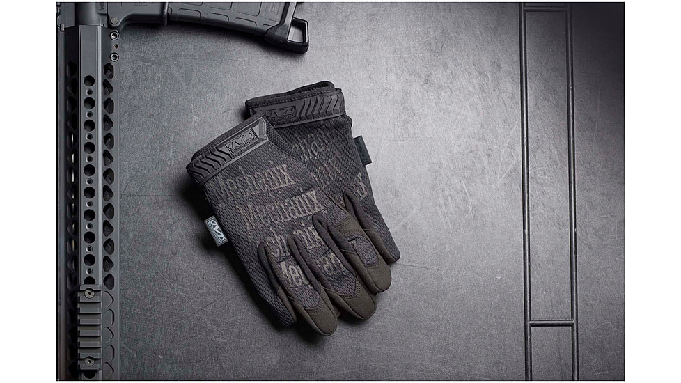 Mechanix Wear Original Work Gloves - Mens, Covert Black, Small, MG-55-008