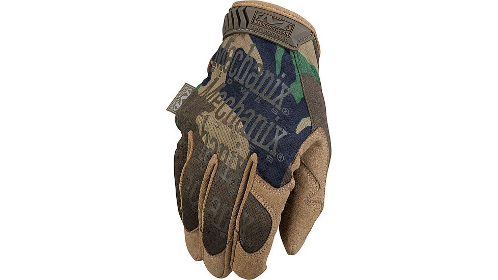 Mechanix Wear The Original Glove, Woodland Camo, Large, MG-77-010