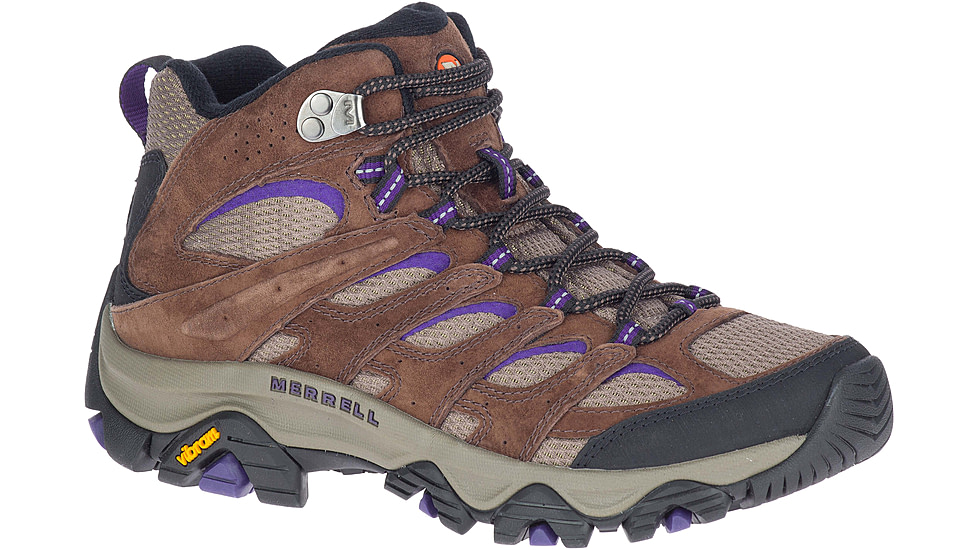 Merrell Moab 3 Mid Casual Shoes - Womens, Bracken/Purple, 6, Medium, J035870-M-6