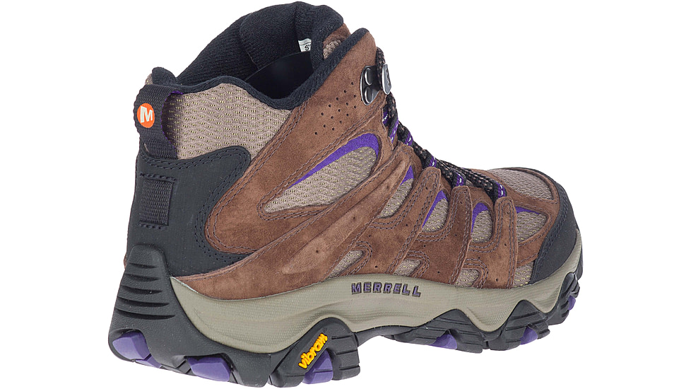 Merrell Moab 3 Mid Casual Shoes - Womens, Bracken/Purple, 6, Medium, J035870-M-6
