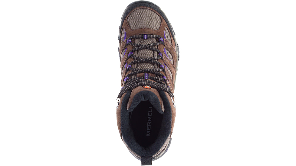 Merrell Moab 3 Mid Casual Shoes - Womens, Bracken/Purple, 6, Medium, J035870-M-6
