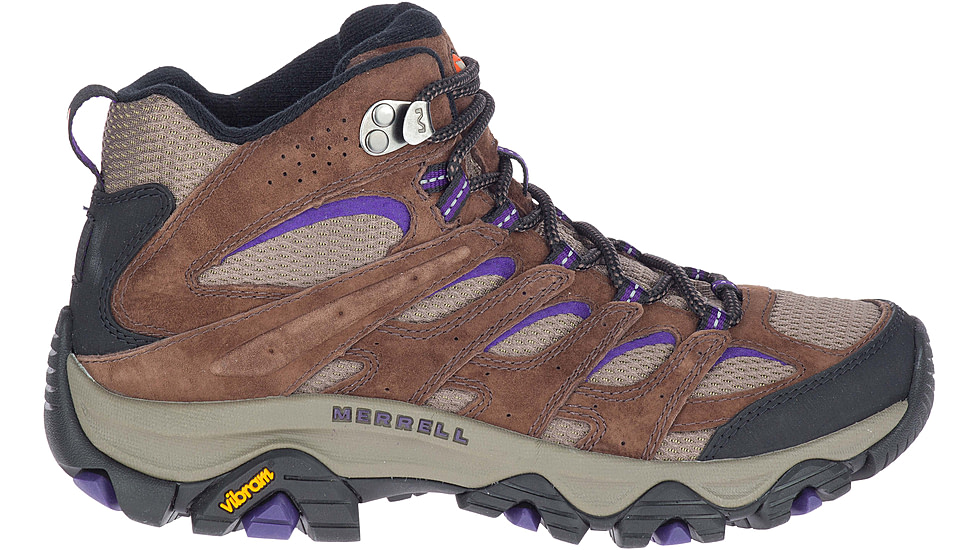 Merrell Moab 3 Mid Casual Shoes - Womens, Bracken/Purple, 6, Medium, J035870-M-6