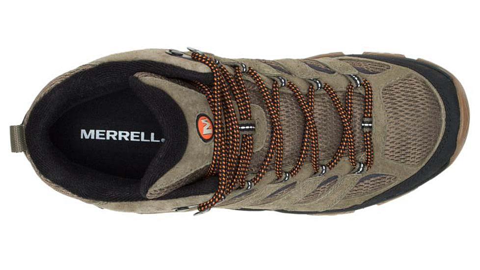 Merrell Moab 3 Mid Waterproof Shoes - Mens, Olive/Gum, 10 US, J036549-10.0