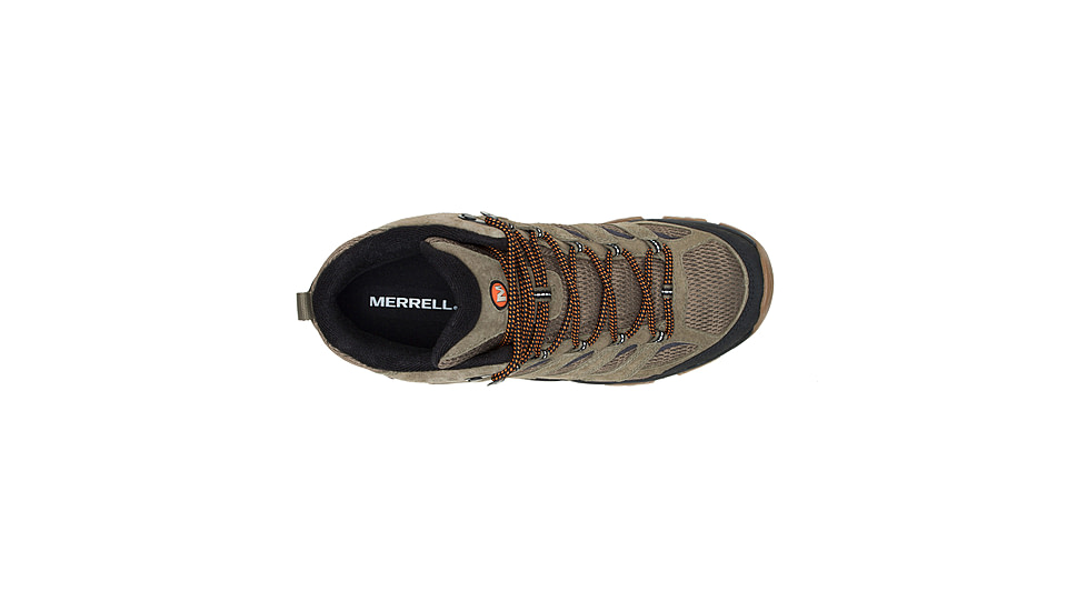 Merrell Moab 3 Mid WP Hiking Shoes - Mens, Wide, Olive/Gum, 11, J036549W-11