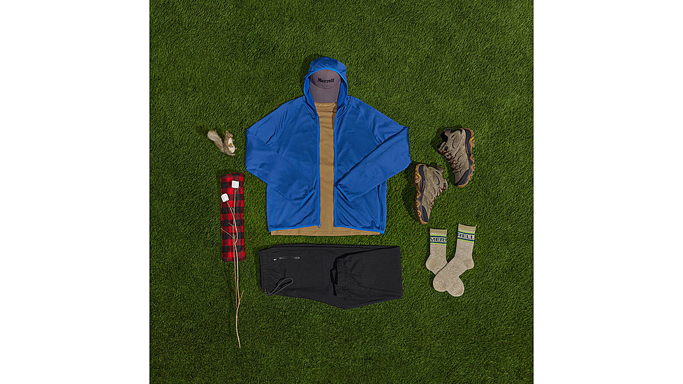 Merrell Moab 3 Mid WP Hiking Shoes - Mens, Wide, Olive/Gum, 11, J036549W-11