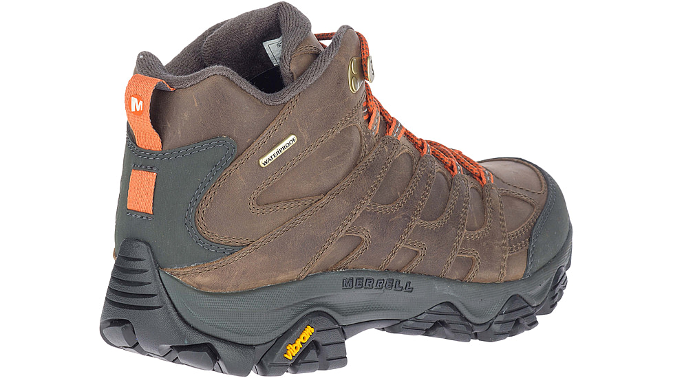Merrell Moab 3 Prime Mid Waterproof Casual Shoes - Mens, Canteen, 7, Wide, J035763W-W-7