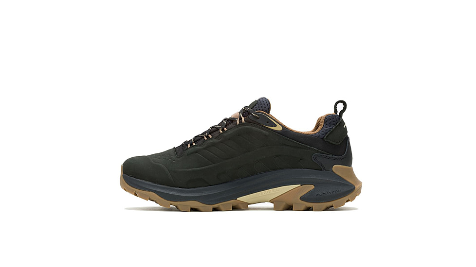 Merrell Moab Speed 2 Leather WP Hiking Shoes - Mens, Black, 10.5 US, J037783-10.5