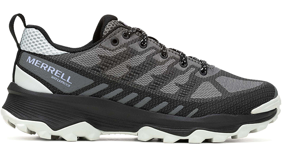 Merrell Speed Eco Waterproof Shoes - Womens, Charcoal/Orchid, 9.5, J037182-M-9.5