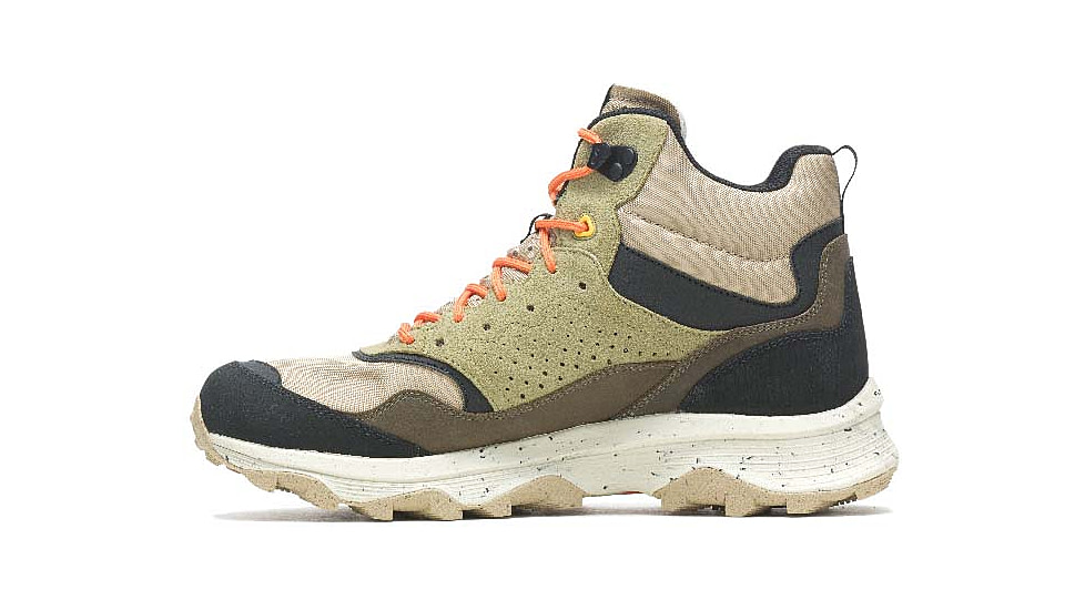 Merrell Speed Solo Mid Waterproof Shoes - Mens, Clay/Olive, 12 US, J004535-12.0