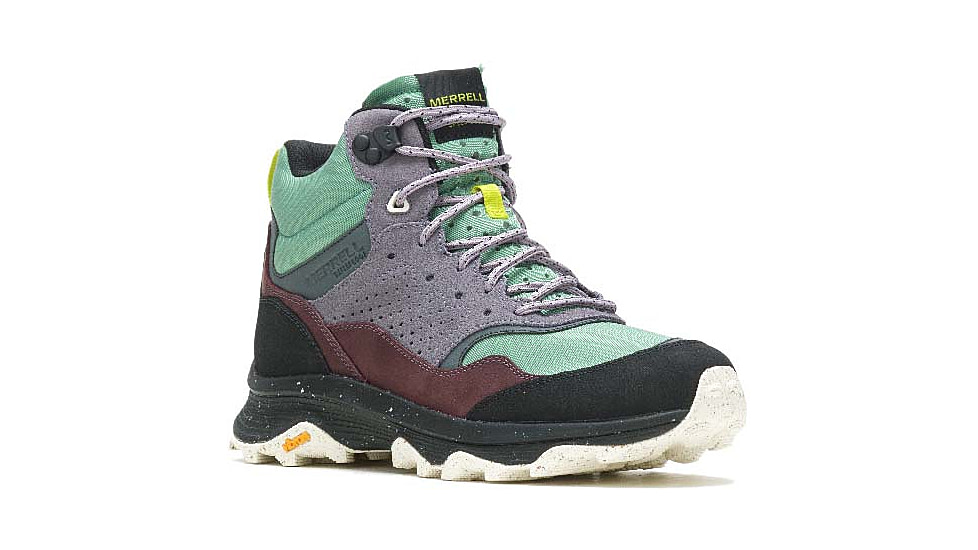 Merrell Speed Solo Mid Waterproof Shoes - Womens, Jade, 10 US, J005098-10.0