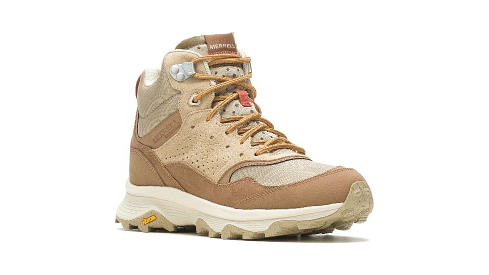 Merrell Speed Solo Mid Waterproof Shoes - Womens, Tobacco/Gold, 10 US, J005386-10.0