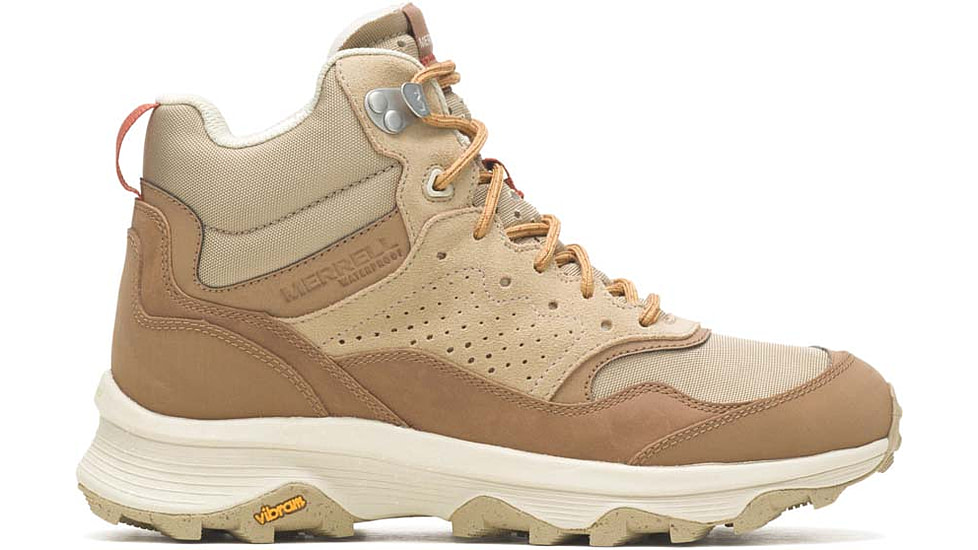 Merrell Speed Solo Mid Waterproof Shoes - Womens, Tobacco/Gold, 10 US, J005386-10.0