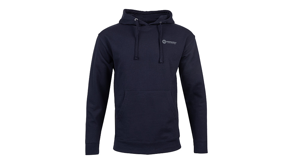 Midwest Industries Flag Hoodie, Navy, Small, MI-HOODIE-FLAG-SMALL