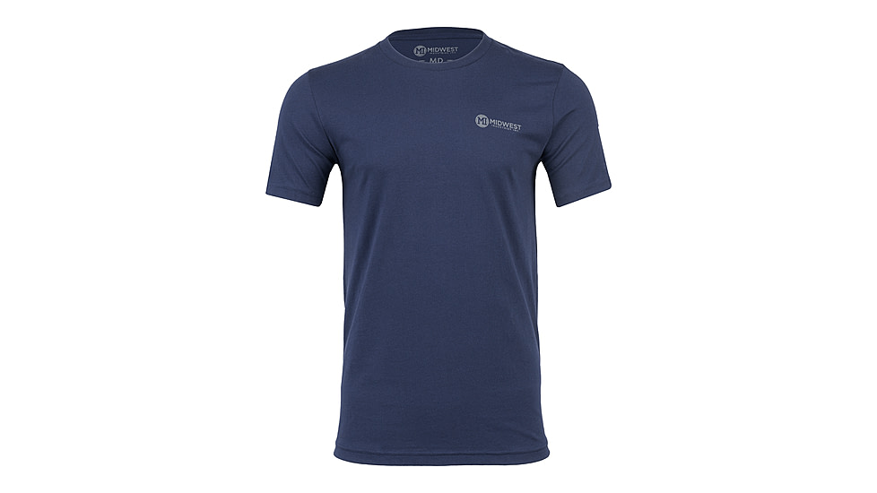 Midwest Industries Flag T-Shirt, Navy, Large, MI-TEE-FLAG-LARGE