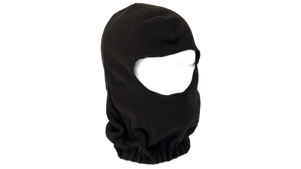MIL-TEC Fleece Balaclava - Men's, Black, One Size, 12110002