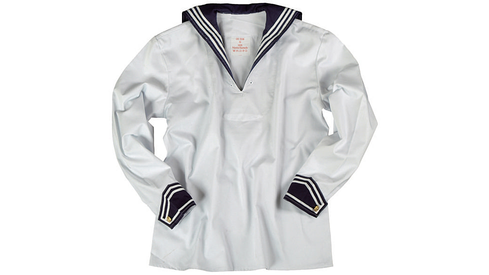 MIL-TEC Navy Middy - Men's, Blue/White, 3XL, 10950007-907