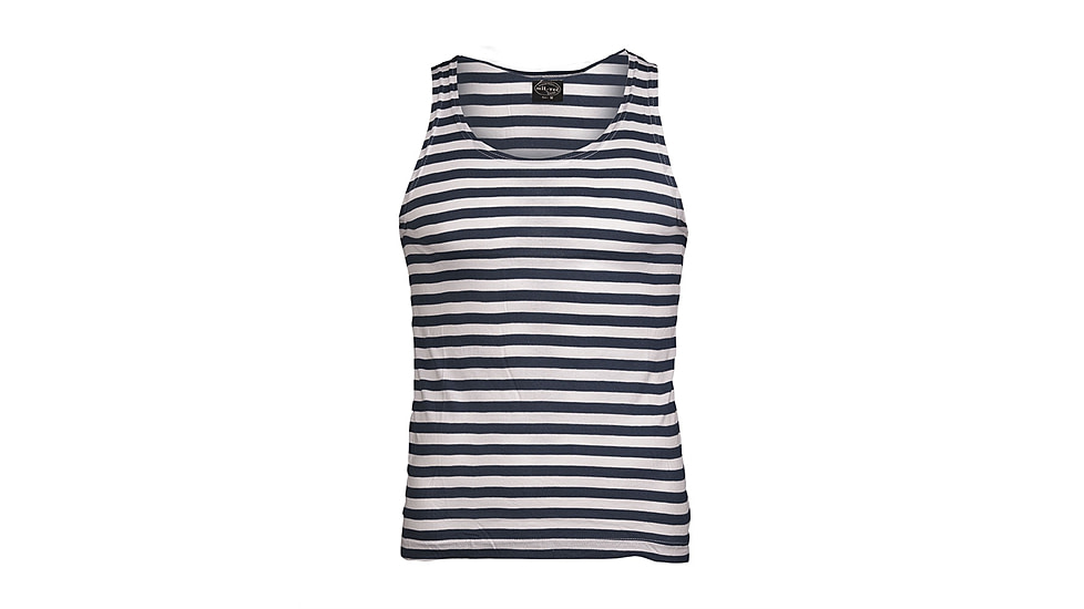 MIL-TEC Striped Sailor Tank Top - Men's, Blue/White, Large, 11005000-904