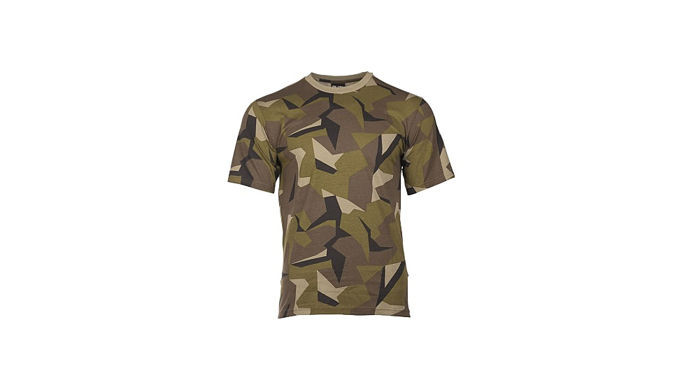 MIL-TEC T-Shirt - Men's, Swedish Camo, 3XL, 11012039-907