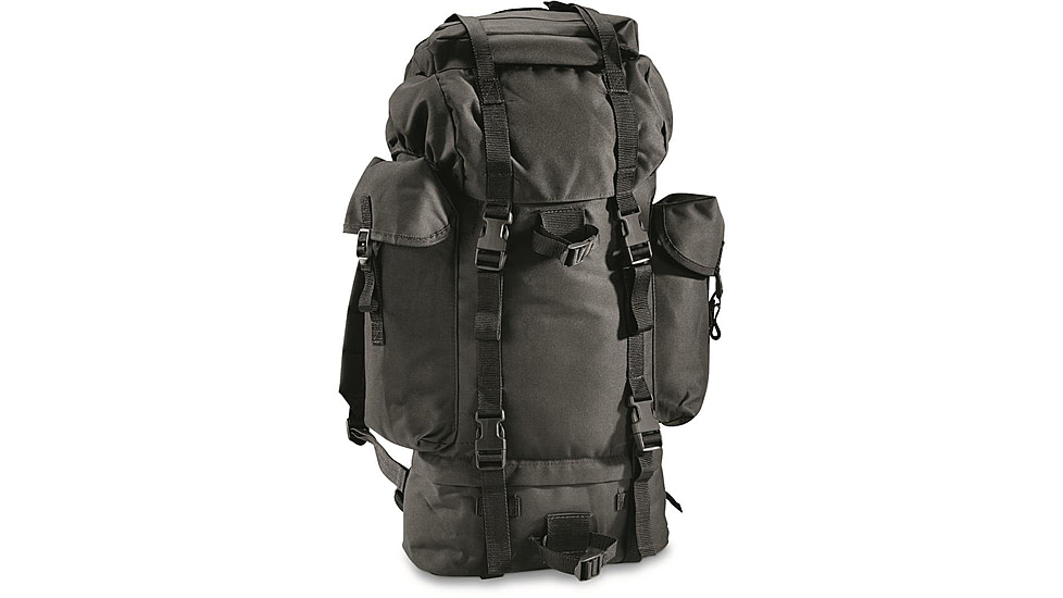 MIL-TEC Combat Rucksack, 35L, Black, 32 x 17 x 56, 14023002