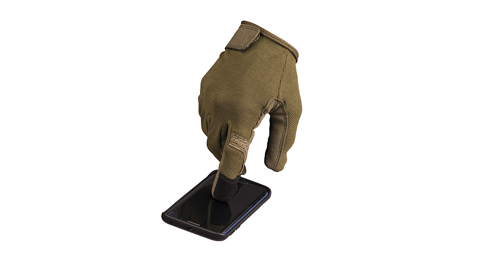 MIL-TEC Combat Touch Gloves - Mens, Olive Drab, Large, 12521101-904