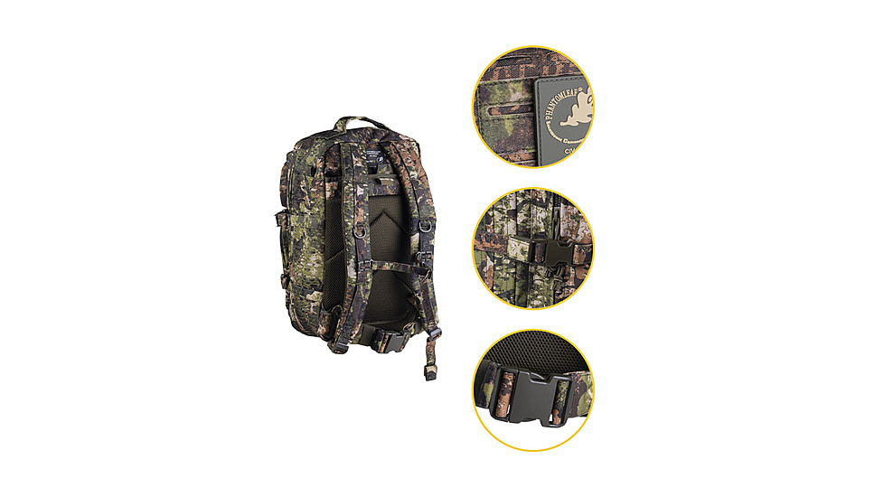 MIL-TEC Phantomleaf Laser Cut Assault Pack, WASP/Z3A, 36L, 14002767