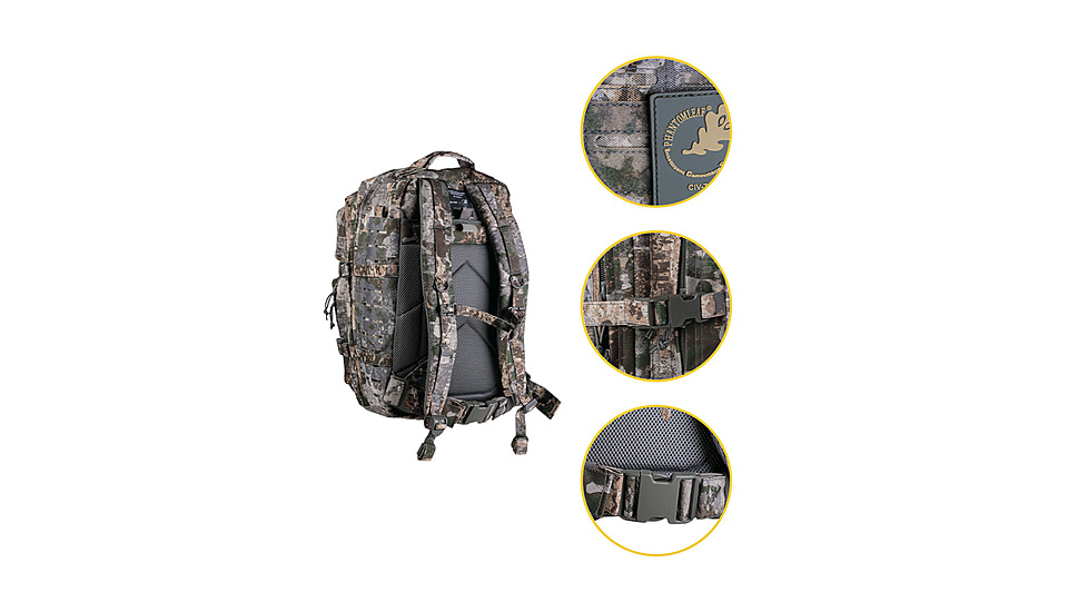 MIL-TEC Phantomleaf Laser Cut Assault Pack, WASP/Z1B, 36L, 14002765