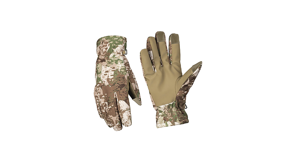 MIL-TEC CIV-TEC Phantomleaf Thinsulate Softshell Gloves, WASP I Z2, 2XL, 12521366-906