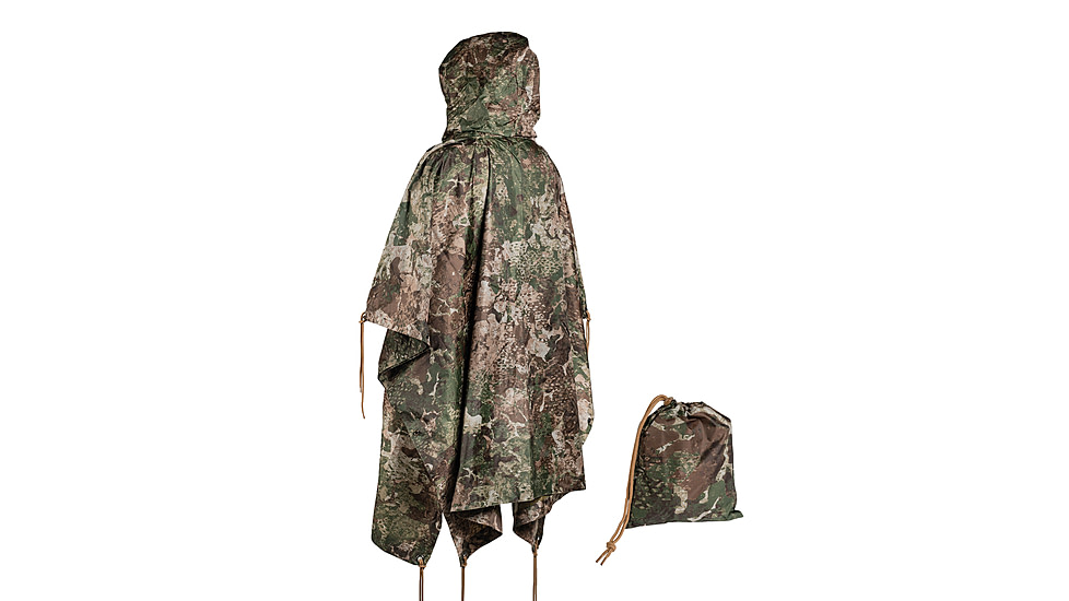 MIL-TEC Phantomleaf Wet Weather Poncho, WASP/Z2, One Size, 10630066