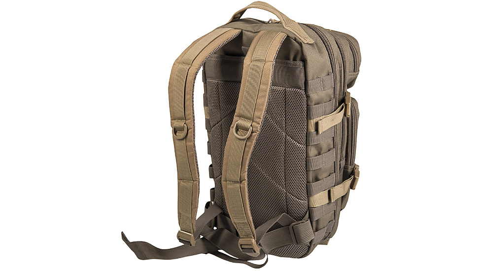 MIL-TEC Ranger Assault Pack, Green/Coyote, 20L, 14002102