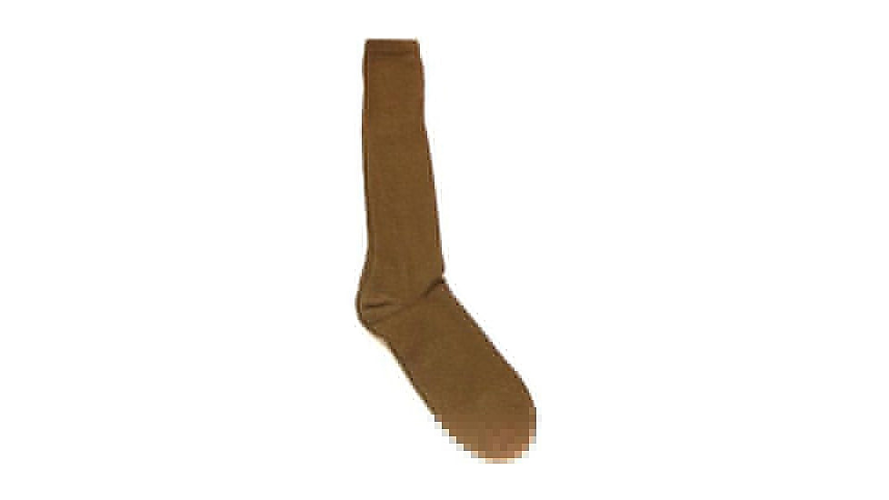 Military Surplus Anti-Microbial Boot Socks Pack of 3, Coyote, Small, SX10003PKCS