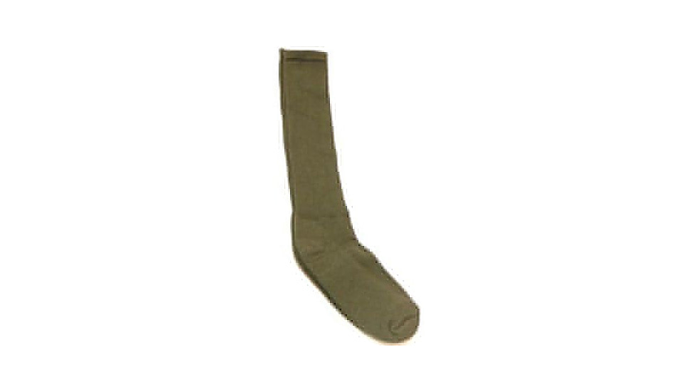Military Surplus Anti-Microbial Boot Socks Pack of 3, Od Green, Large, SX10003PKODL