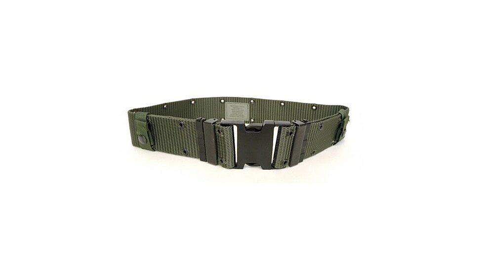 Military Surplus Nylon Pistol Belt, Od Green, Adjustable, NPBOD