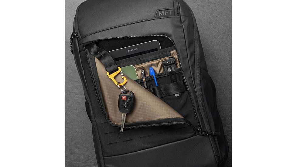 Mission First Tactical Achro Backpack, Black, 22L, B2-22BP-BL