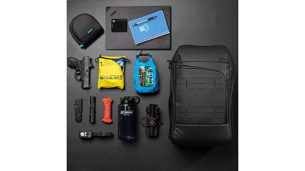 Mission First Tactical Achro Backpack, Black, 22L, B2-22BP-BL