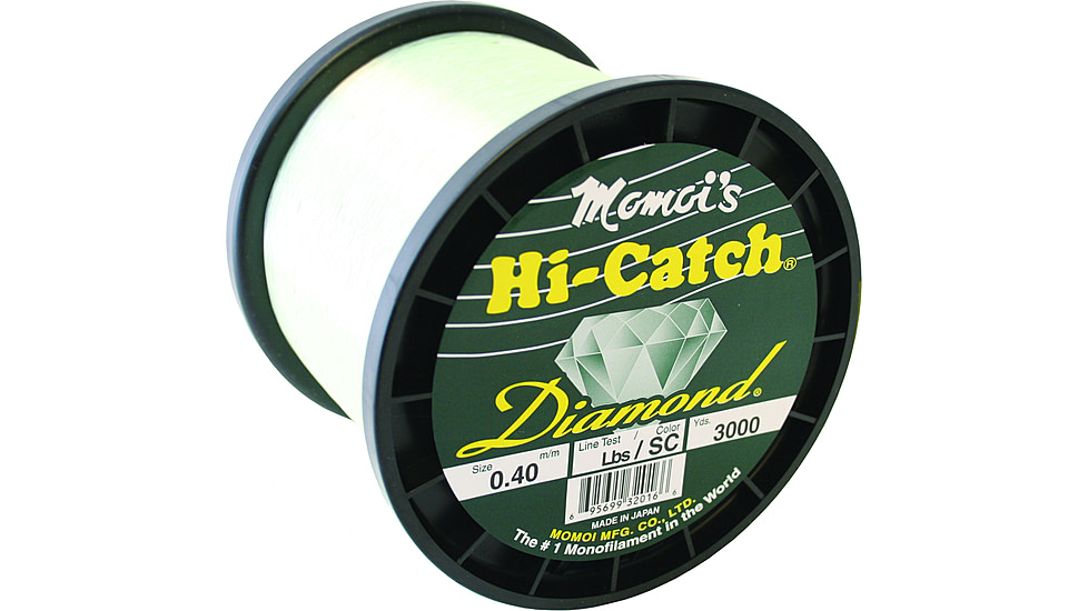 Momoi Hi-Catch Diamond Mono Line 20lb 3000yd Special Clear, 32020