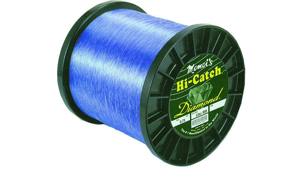 Momoi Hi-Catch Diamond Mono Line 40lb 3000yd Brilliant Blue, 31040