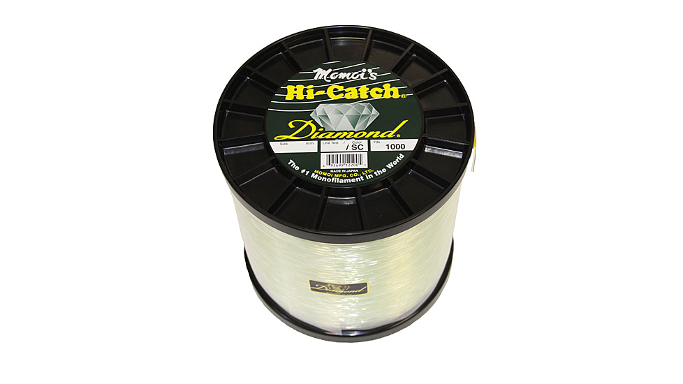 Momoi Hi-Catch Diamond Mono Line 80lb 1000yd Special Clear, 12080