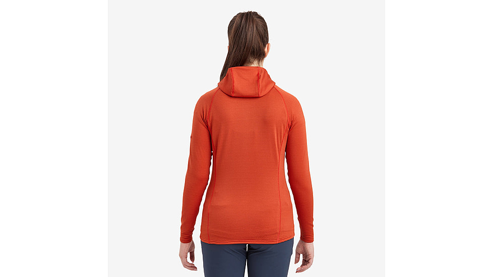 Montane Protium Lite Hoodie - Womens, Safemalefemaleron Red, Small, FPRLHSAFB15