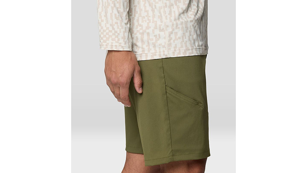 Mountain Hardwear AP Active Short - Mens, Combat Green, M, 190423031993