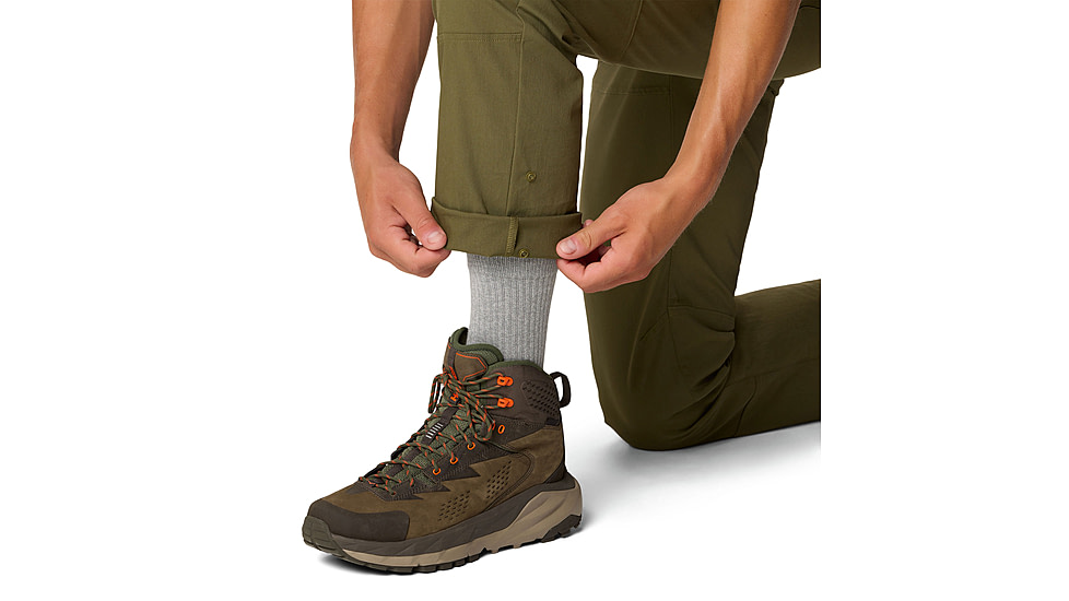 Mountain Hardwear AP Cargo Pant - Mens, Combat Green, 38x32, 190423022618