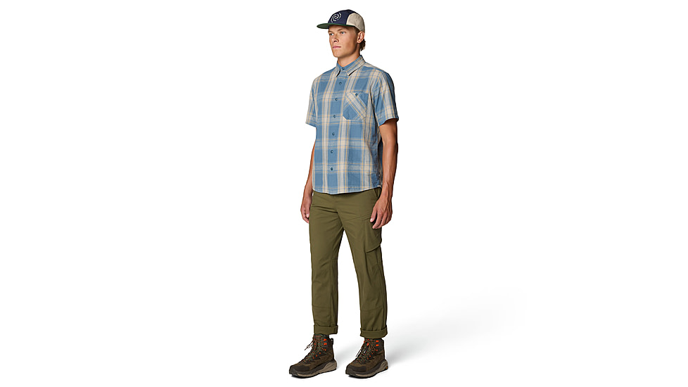 Mountain Hardwear AP Cargo Pant - Mens, Combat Green, 38x32, 190423022618