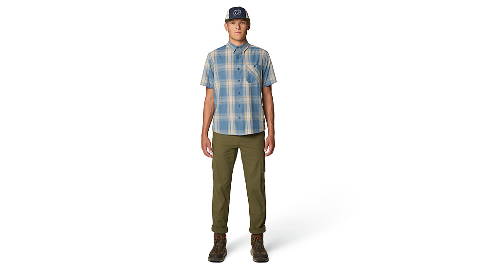 Mountain Hardwear AP Cargo Pant - Mens, Combat Green, 38x32, 190423022618