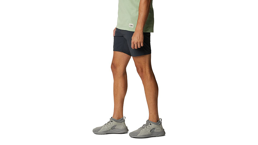 Mountain Hardwear Basin Trek Short - Mens, Long, Dark Storm, 40, 1927111004-40