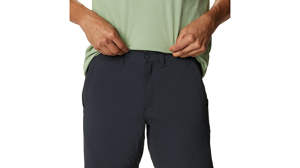 Mountain Hardwear Basin Trek Short - Mens, Long, Dark Storm, 40, 1927111004-40